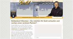 Desktop Screenshot of goldankaufstelle-muenchen.de