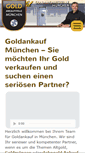 Mobile Screenshot of goldankaufstelle-muenchen.de